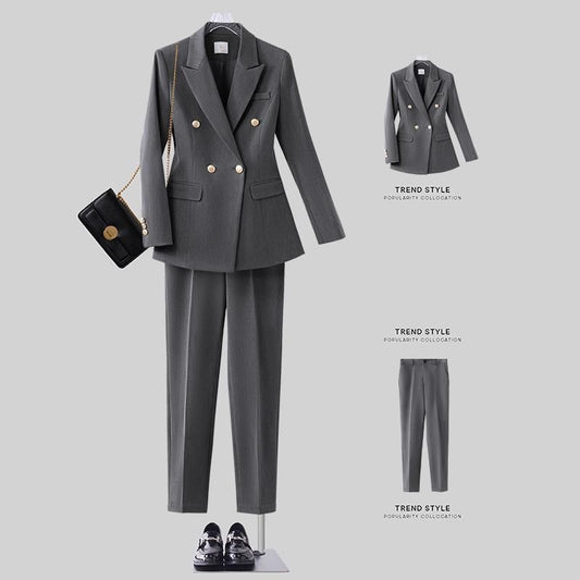 Tailored fit double-breasted Suit