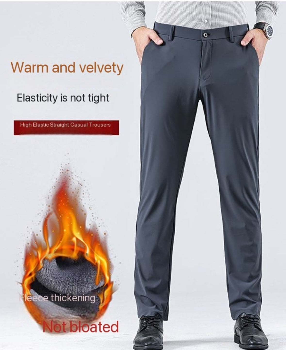 Sleek Winter Slacks (Fleeced and Non-Fleeced