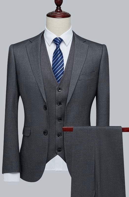 Refined Three-piece suit