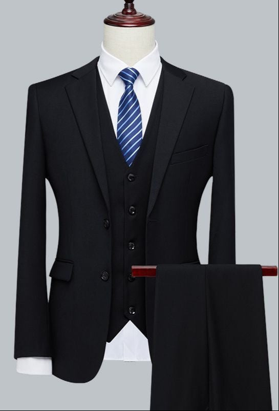 Refined Three-piece suit