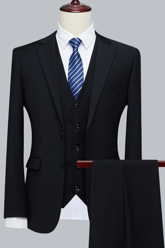 Refined Three-piece suit