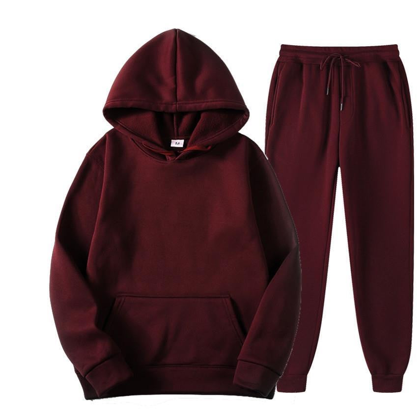 Light Polyester Sweatsuit / Jogger Set