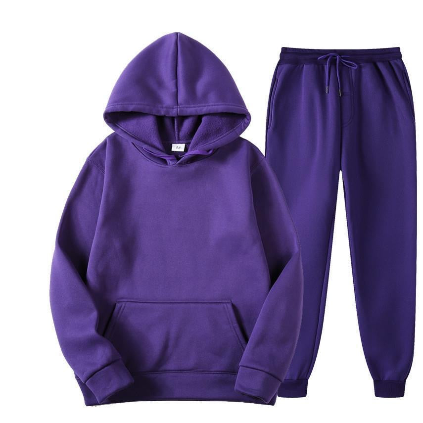 Light Polyester Sweatsuit / Jogger Set